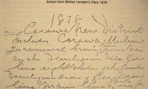 Bp Lanig Diary re Corowa 1